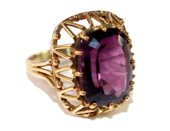 Amethystring 585 Gelbgold - photo 1