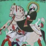 Persisch-arabische Deckfarbenmalerei. - Foto 2