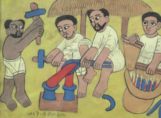Äthiopische Malerei - photo 1