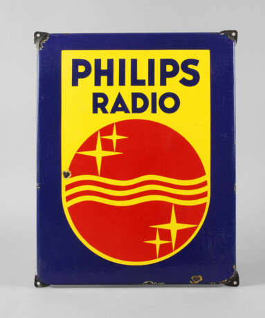 Emailschild Philips Radio - фото 1