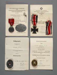 Nachlass Auszeichnungen 2. Weltkrieg
