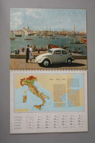 Volkswagen-Kalender 1962 - Foto 2
