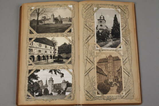 Paar Ansichtskartenalben Burgen und Schlösser - photo 4