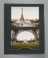 Zwei Fotografien Paris Weltausstellung