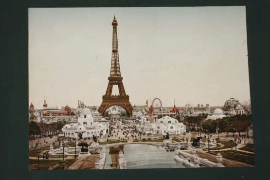 Zwei Fotografien Paris Weltausstellung - Foto 3