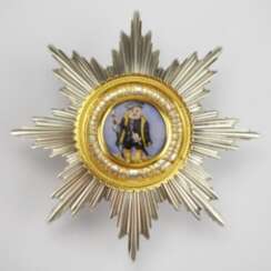 Hesse: Large Hessian Philipps To The Duke Of-Order, 1. Model (1840-1849), Grand Cross Breast Star.