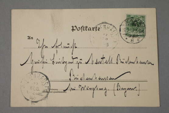Postkarten adressiert an Gräfin Luitgard zu Castell-Rüdenhausen - фото 3