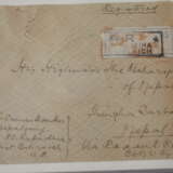 Briefumschläge adressiert an den Premierminister von Nepalca. 40 Stück, 1. Hälfte 20. Jahrhundert, Altersspuren. - фото 4