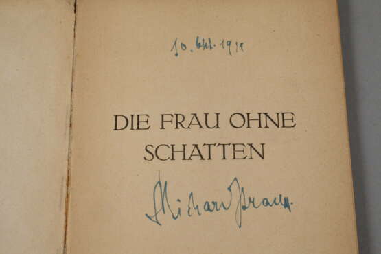 Autogramm Richard Strauss - фото 4