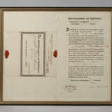 Taufeinladung 1835 - photo 1