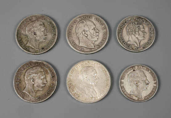 Konvolut Münzen Preußen - Foto 1