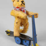 Fewo Teddybär auf Blechroller - Foto 1