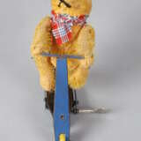 Fewo Teddybär auf Blechroller - Foto 3