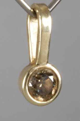 Anhänger mit Brillant von ca. 1 ct - Foto 1