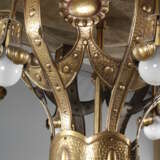 Große Deckenlampe Jugendstil - photo 4