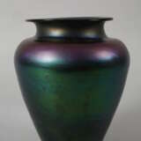 Ferdinand von Poschinger Vase Mohndekor - Foto 3