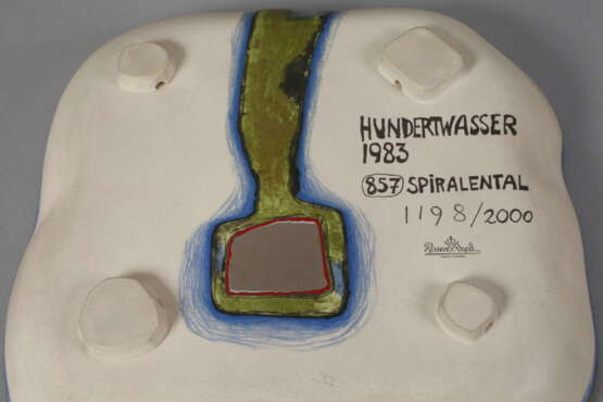 Friedensreich Hundertwasser "Spiralental" - Foto 4