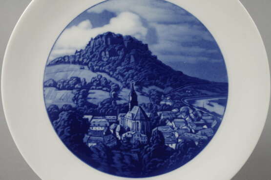 Meissen Ansichtenteller "Königstein" - фото 2
