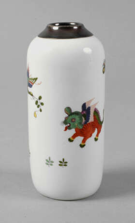 Meissen Vase mit Silbermontierung - Foto 1