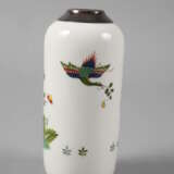 Meissen Vase mit Silbermontierung - photo 2
