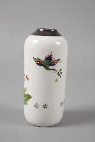 Meissen Vase mit Silbermontierung - Foto 2