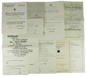 Preussen: Urkundennachlass eines Oberstleutnant Dr. Ing. beim Kriegsministerium - фото 1