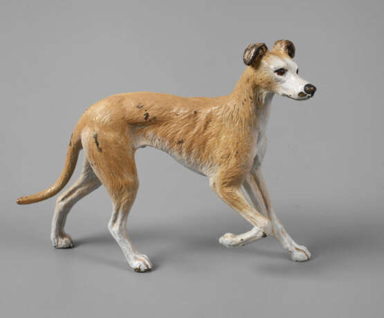 Bergmann Wiener Bronze Windhund - Foto 1