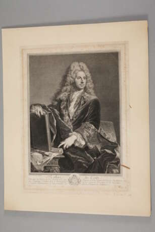 Pierre Drevet, Bildnis Robert de Cotte - фото 2