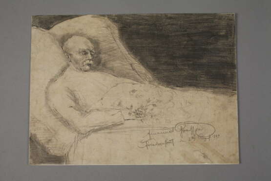 Emanuel Grosser, Bismarck auf dem Sterbebett - Foto 2