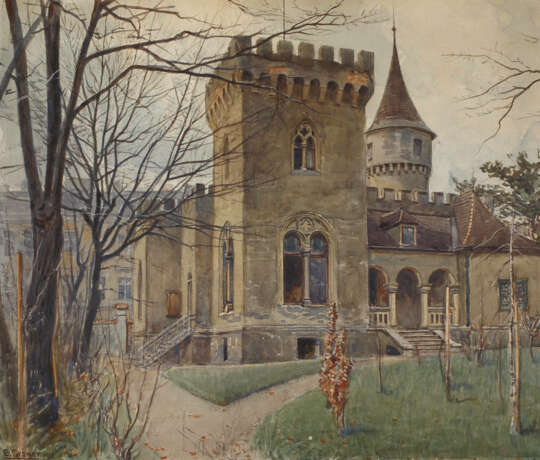 Ernst Graner, Ansicht einer Villa - photo 1