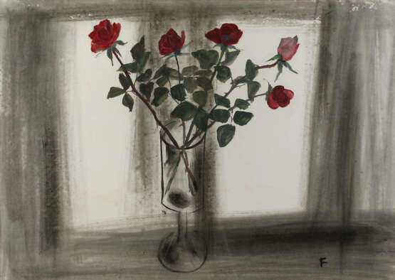 Rosen vor Fenster - photo 1
