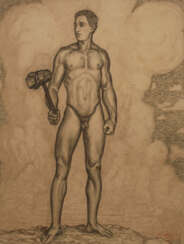 Walther Gasch, Standing Male Nude