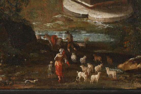 Italienisches Landschaftscapriccio 17. Jahrhundert - photo 3