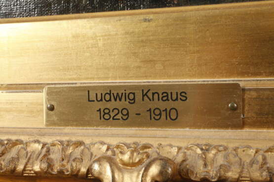 Prof. Ludwig Knaus, zugeschrieben, Musizierender Knabe - photo 5
