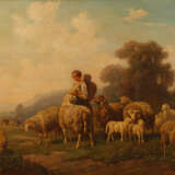Louis Reinhardt, Pastorale Landschaft - Foto 1