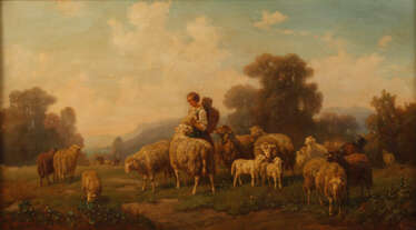 Louis Reinhardt, Pastorale Landschaft