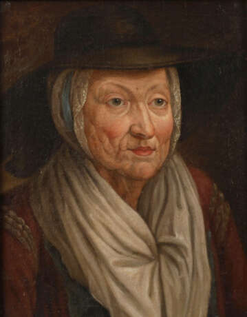 Portrait einer älteren Dame - фото 1