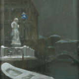 Prof. Carlo Lotti, zugeschrieben, Winter in Venedig - Foto 1