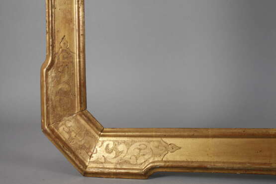Gepunzter Goldrahmen 19. Jahrhundert - photo 2