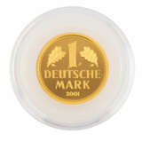 BRD/GOLD - 1 Deutsche Mark in Gold 2001 F, - фото 1