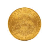 USA/Gold - 20 Dollars 1904, Liberty Head, ss., deutliche Kratzer und - Foto 3