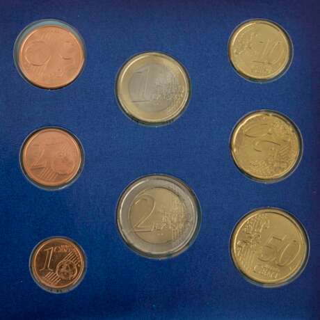 San Marino - 2 x Euro Kursmünzensatz 2002 - Foto 4