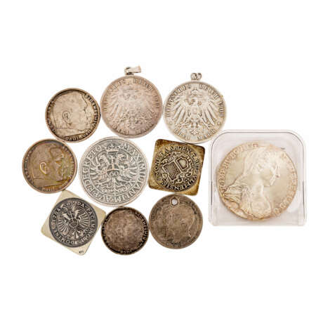 Münzen und Medaillen, mit SILBER - - photo 3