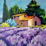 “Lavender” Canvas Acrylic paint Modern 2020 - photo 1