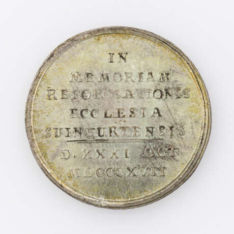 Medaille - Martin Luther, anl. 300 Jahre Reformation 1817, - фото 2