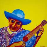 Кубинский Музыкант Холст Акриловые краски 2020 г. - фото 2
