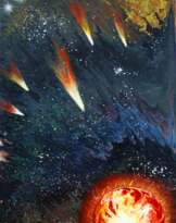 Картина «Притяжение огненной планеты» Картина «Притяжение огненной планеты»