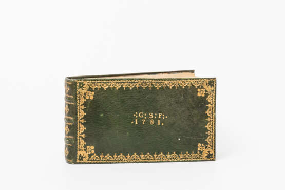 Poesiealbum, Ende 18. Jahrhundert - sehr schön geführtes, historisches Poesiealbum - Foto 2