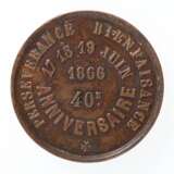 Frankreich, Valenciennes - Bronzemedaille 1866 - photo 2