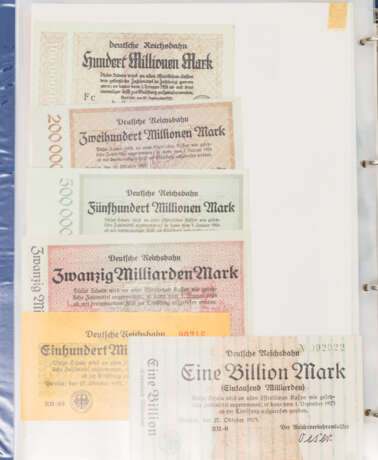 Banknoten / Deutsches Reich - Sammlung von etwa 200 Scheinen, - Foto 5